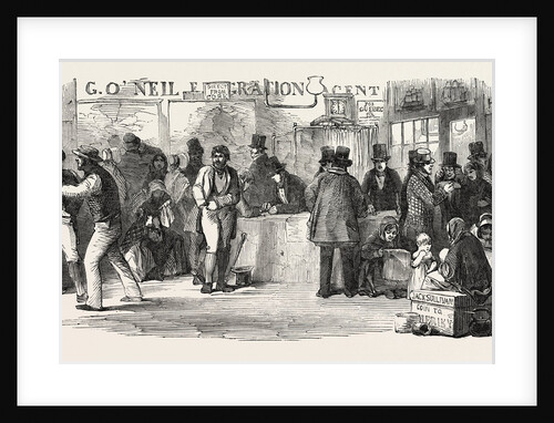 The Emigration Agents' Office, the Passage Money Paid by Anonymous