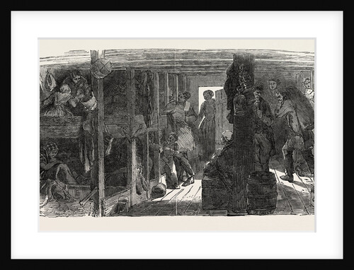 Emigration Vessel, Between Decks by Anonymous