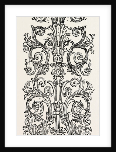 W.A. Papworth, Design for Panel by Anonymous