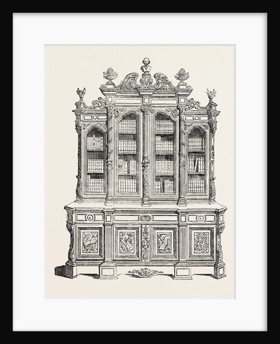 Carved Bookcase, Societe Des Ebenistes by Anonymous