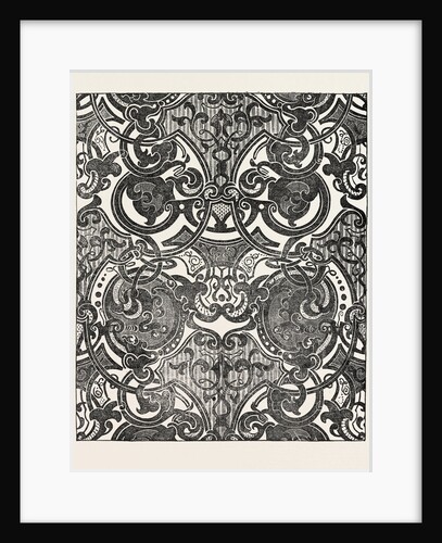 Messrs. Houldsworth And Co., Blue and Gold Damask by Anonymous
