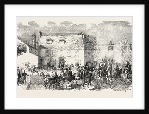 Sketch on the Road, the Cock Inn, Sutton by Anonymous