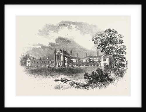 St. Peter's Hospital, East Hill, Wandsworth, from the Railway by Anonymous