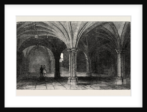 The Crypt of the City of London Guildhall by Anonymous