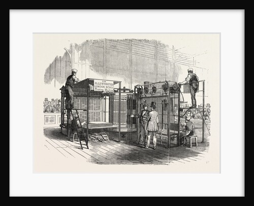 Patent Vertical Printing Machine, in the Great Exhibition, Class C, No. 122, London by Anonymous