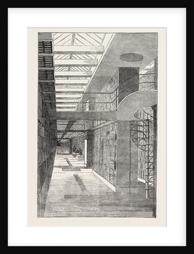 British Museum, the Royal or King's Library, the Long Room, London by Anonymous