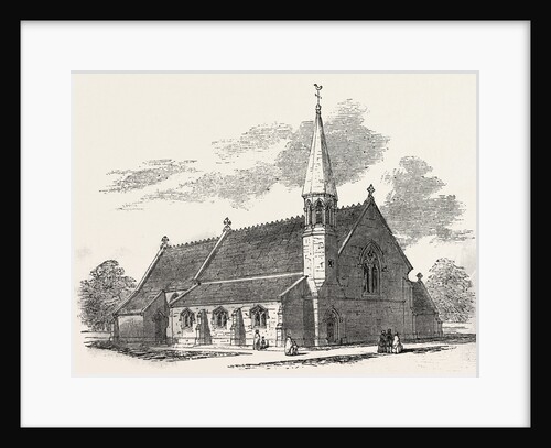 New Church, at Lambourne Woodlands, Berkshire by Anonymous