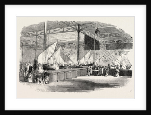 Models of Ships and Boats from India at the Great Exhibition, Hyde Park, London by Anonymous