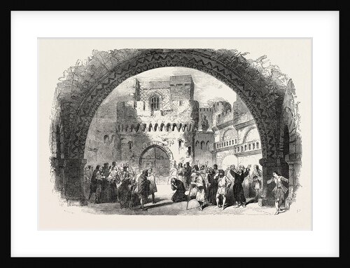 Scene from Beethoven's Fidelio, at Her Majesty's Theatre, the Hymn to Liberty, Haymarket, London by Anonymous