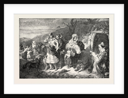 Exhibition of the Royal Academy: The Spae-Wife of the Clachen by Anonymous