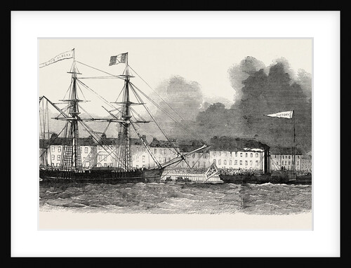 Departure of the Renewed Branch Expedition in Search of Sir John Franklin, the Prince Albert Leaving Aberdeen by Anonymous