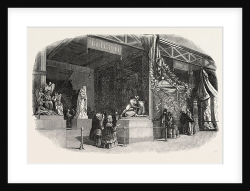 The Great Exhibition, Crystal Palace, Hyde Park, London: The Belgian Court by Anonymous