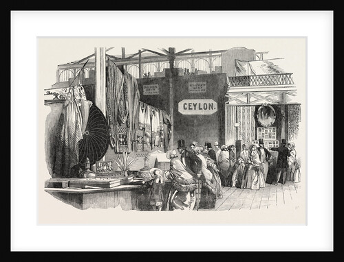 The Great Exhibition, Crystal Palace, Hyde Park, London: The Ceylon Court by Anonymous