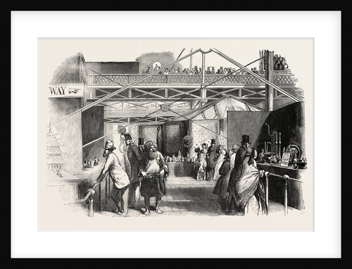 The Great Exhibition, Crystal Palace, Hyde Park, London: The East Indian Court, North Side by Anonymous