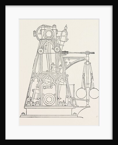 Pope's Oscillating Engine by Anonymous