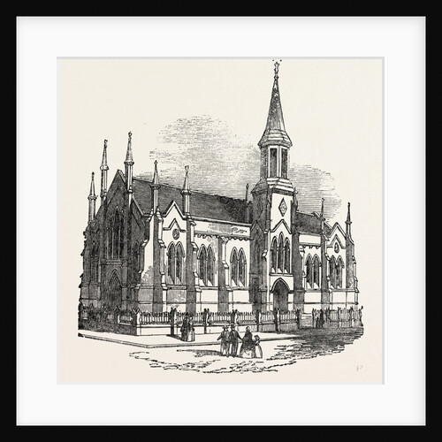 New Church at Launceston, Van Diemen's Land, Tasmania, Australia by Anonymous