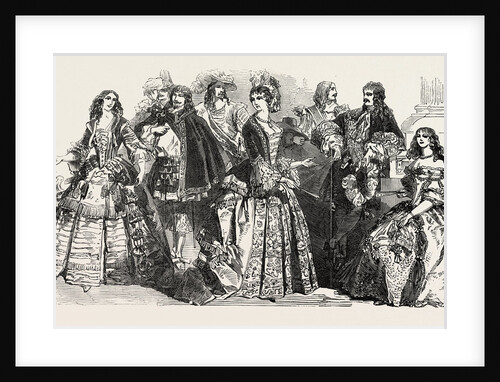 Costumes Worn by the Marchioness of Breadalbane, Lord Feversham, Lady Ashburton, the Prince of Leiningen, Madame Van Der Weyer by Anonymous