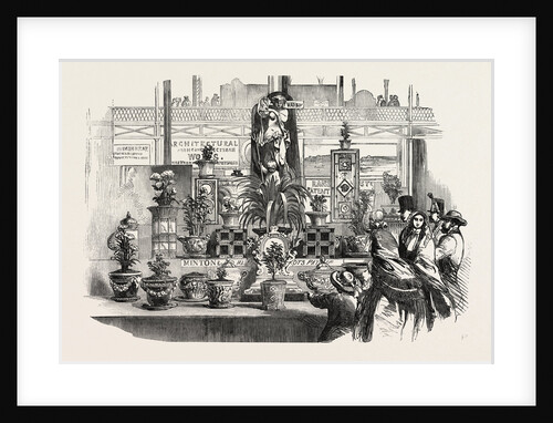 The Great Exhibition, Crystal Palace, Hyde Park, London: Pottery by Anonymous