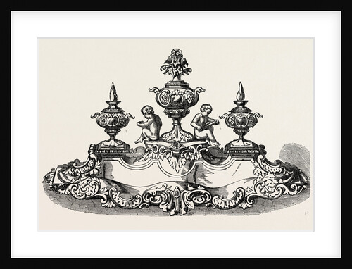 Silver Inkstand by Anonymous