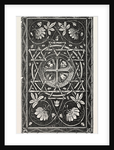 Bible Cover, in Metal, Harp Alley by Anonymous