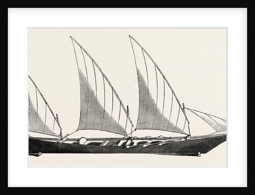 The Great Exhibition, Crystal Palace, Hyde Park, London: Model of a Sampan, in the East India Company's Department by Anonymous