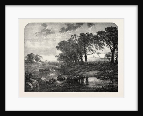 Exhibition of the Royal Academy: The Evening Hour by Anonymous