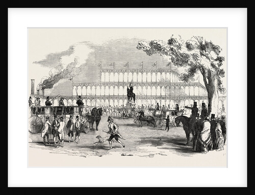 Colossal Statue of Richard Coeur De Lion, Western End of the Great Exhibition Building by Anonymous