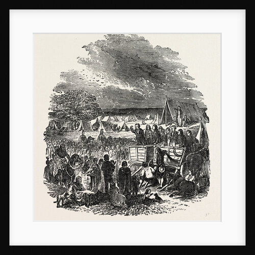 Joseph Smith Preaching in the Wilderness., the Mormons by Anonymous