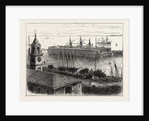 Floating Dock, Bermuda by Anonymous