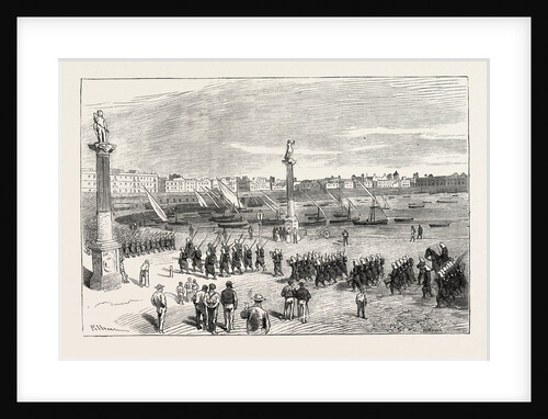 The Civil War in Spain: General Pavia's Troops Entering Cadiz by Anonymous