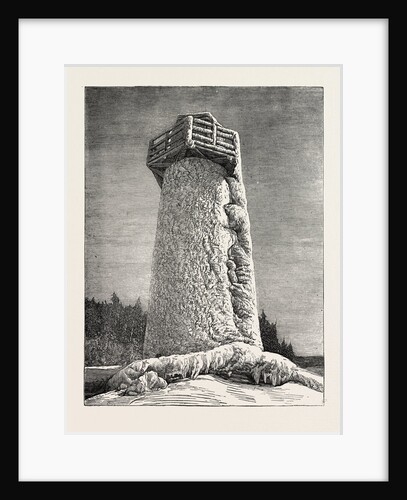 The Falls of Niagara: The Terrapin Tower in Winter, Canada by Anonymous