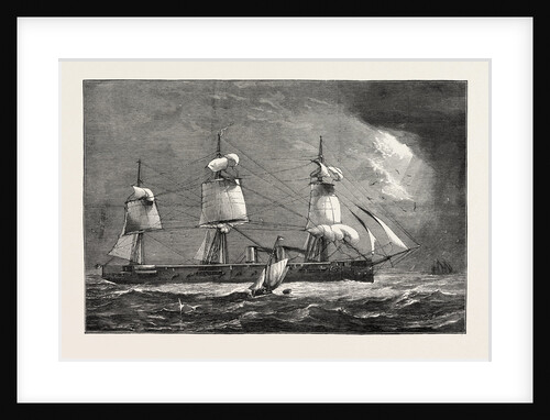 H.M.S. The Shah, the New Fast-Sailing Steam Frigate by Anonymous