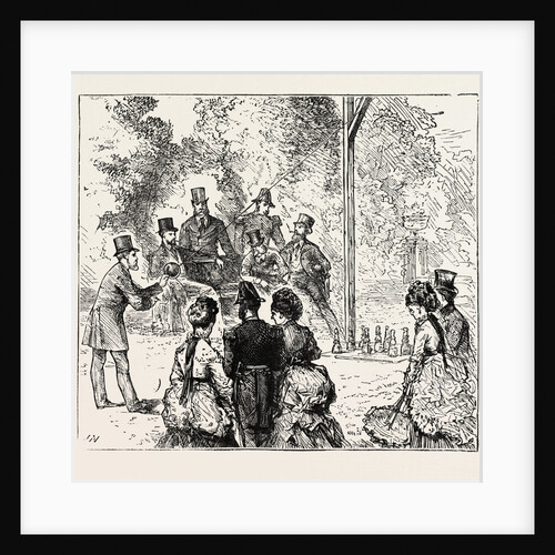 Inauguration of the Holyhead Breakwater and Harbour of Refuge by H.R.H. The Prince of Wales: German Skittles, Wales by Anonymous
