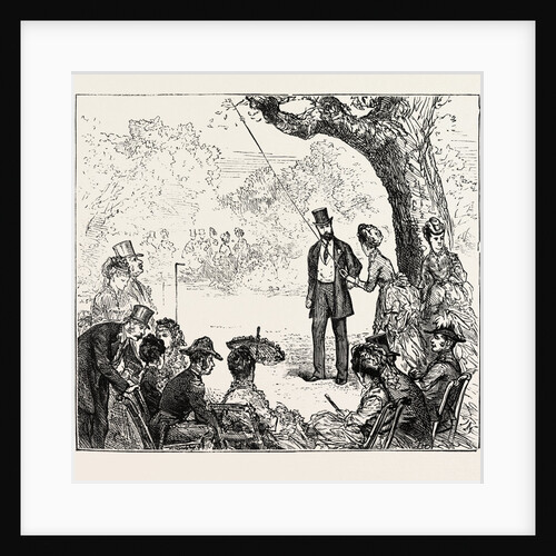 Inauguration of the Holyhead Breakwater and Harbour of Refuge by H.R.H. The Prince of Wales: Game of the Ring, Wales by Anonymous