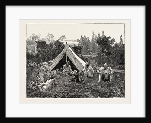 Camping Out by the River Side by Anonymous