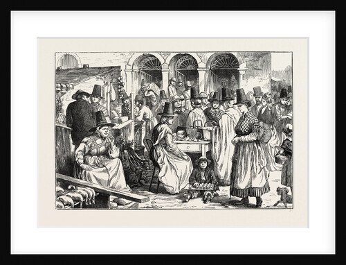 The Mold Eisteddfod: Holyhead Market, Wales by Anonymous
