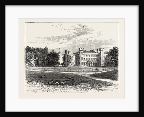 Inauguration of the Holyhead Breakwater and Harbour of Refuge by H.R.H. The Prince of Wales: Penrhos, Principal Front, Wales by Anonymous