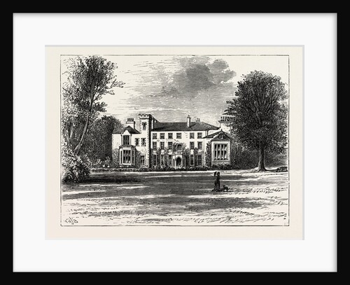 Inauguration of the Holyhead Breakwater and Harbour of Refuge by H.R.H. The Prince of Wales: Penrhos, Garden Front, Wales by Anonymous