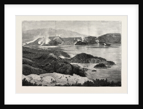 Hot Lakes of New Zealand: General View of Rotamahana, Auckland by Anonymous