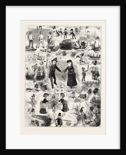 A Comic Retrospect of 1873: Coram Street; Adulteration Act; School Board Entirely Free from Party Politics by Anonymous