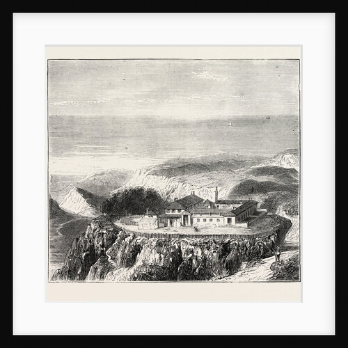 The Ashantee War: Ascension Island, the Sanatorium for the Sick and Wounded: The Hospital, Anglo Ashanti War, Ghana by Anonymous