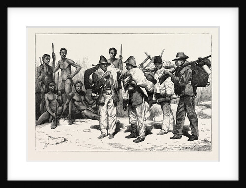 Digging for Diamonds at Cape Colony: The Natives, Before and after Working in the Mines, South Africa by Anonymous