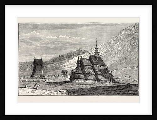 Borgund Church, Norway by Anonymous