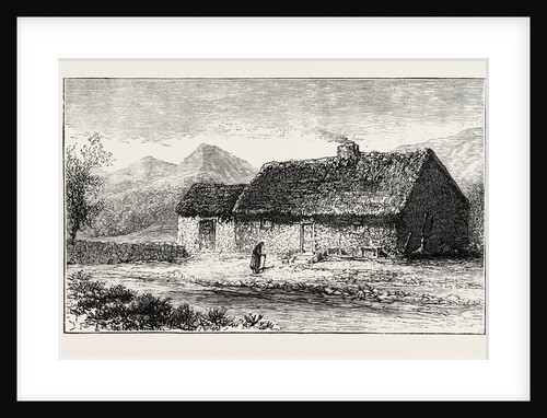 The Royal Cottage at Duncraggan in the Highlands by Anonymous