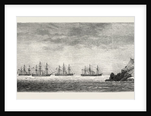 Affairs in Spain: The Government Fleet Off Cartagena by Anonymous