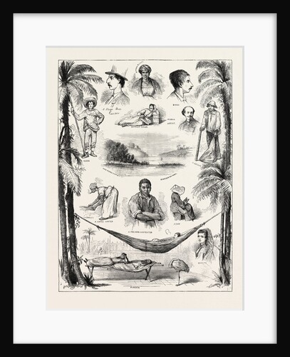 The Capture of the Virginius, Sketches at Santiago Del Cuba, Cuba by Anonymous