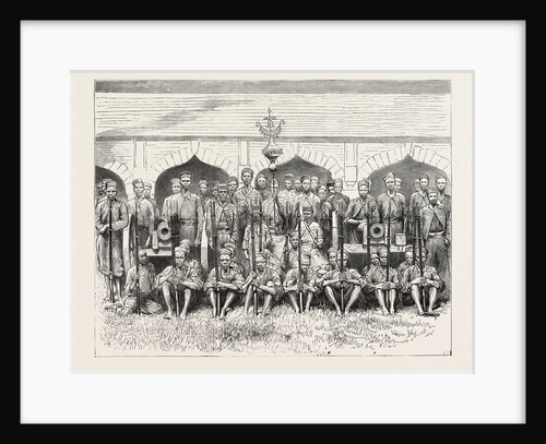 The Ashantee War: Houssa Troops Trained at Lagos, Anglo Ashanti War, Ghana by Anonymous