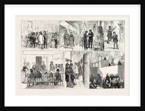 The French Crisis, Sketches at Versailles During the Recent Constitutional Debate, France by Anonymous