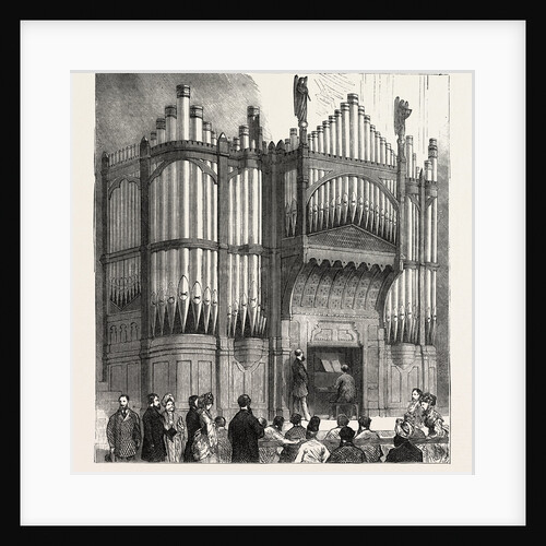 Presentation of the Freedom of the City to Sir Albert D. Sassoon, K.S.I.: Organ Presented by Sir A.D. Sassoon to the Town Hall, Bombay, India by Anonymous