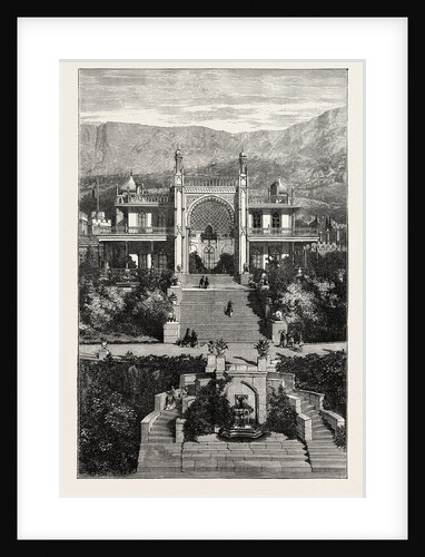 The Duke of Edinburgh in the Crimea: Alupka, Seat of Prince Woronzoff by Anonymous